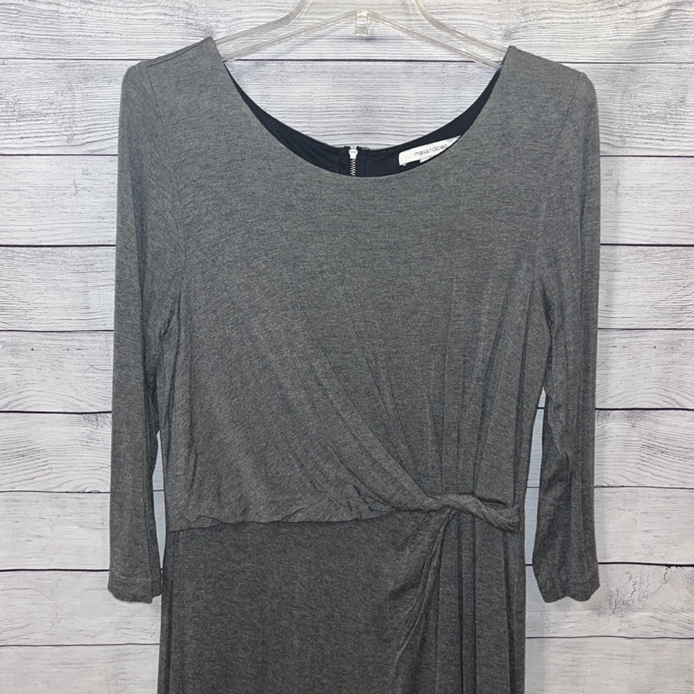 Gray Dress By Max & Cleo